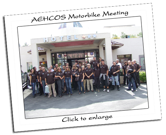 Concentración de motos de AEHCOS